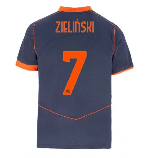 Inter Milan Piotr Zielinski #7 Tredjedrakt 2025-26 Korte ermer Inter Milan Piotr Zielinski #7 Tredjedrakt 2025-26 Korte ermer